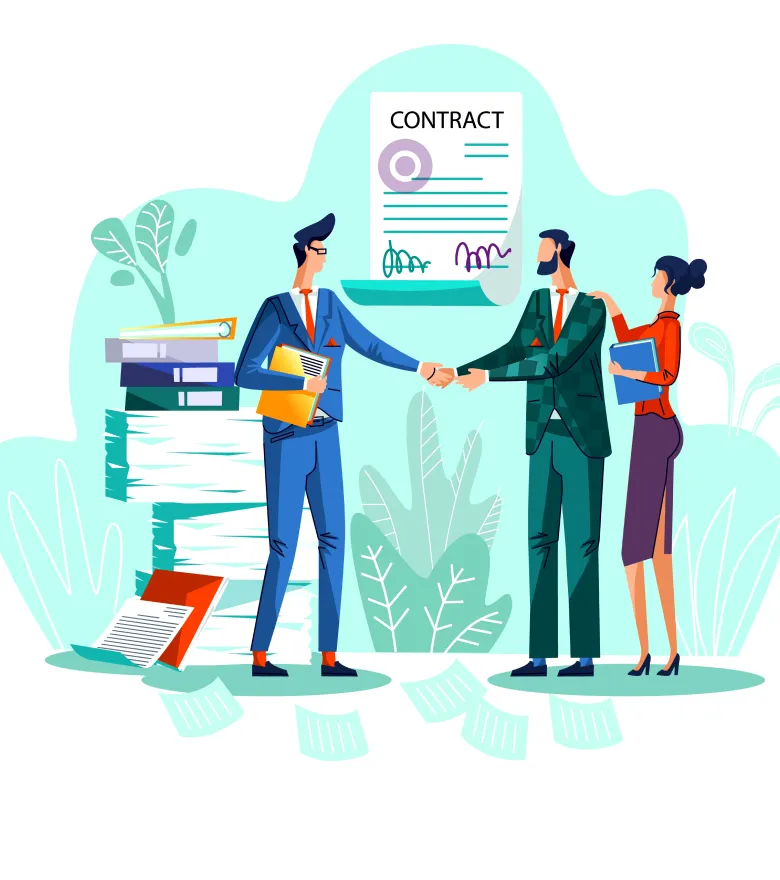 UAE business setup and company registration process illustration