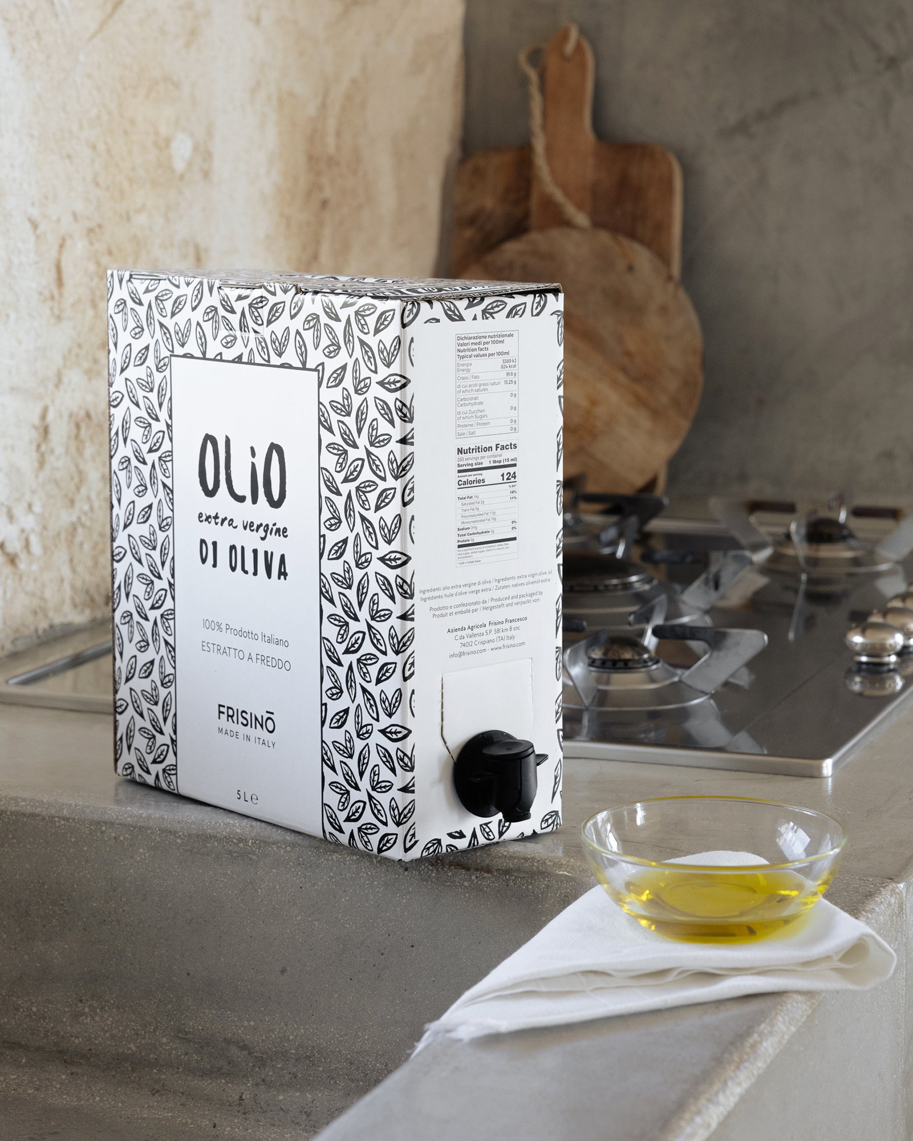 Bag in Box Evo Oil Blend