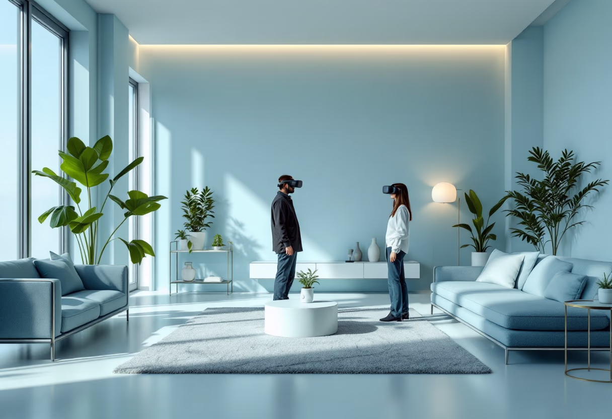 image of various ar/vr applications for real estate