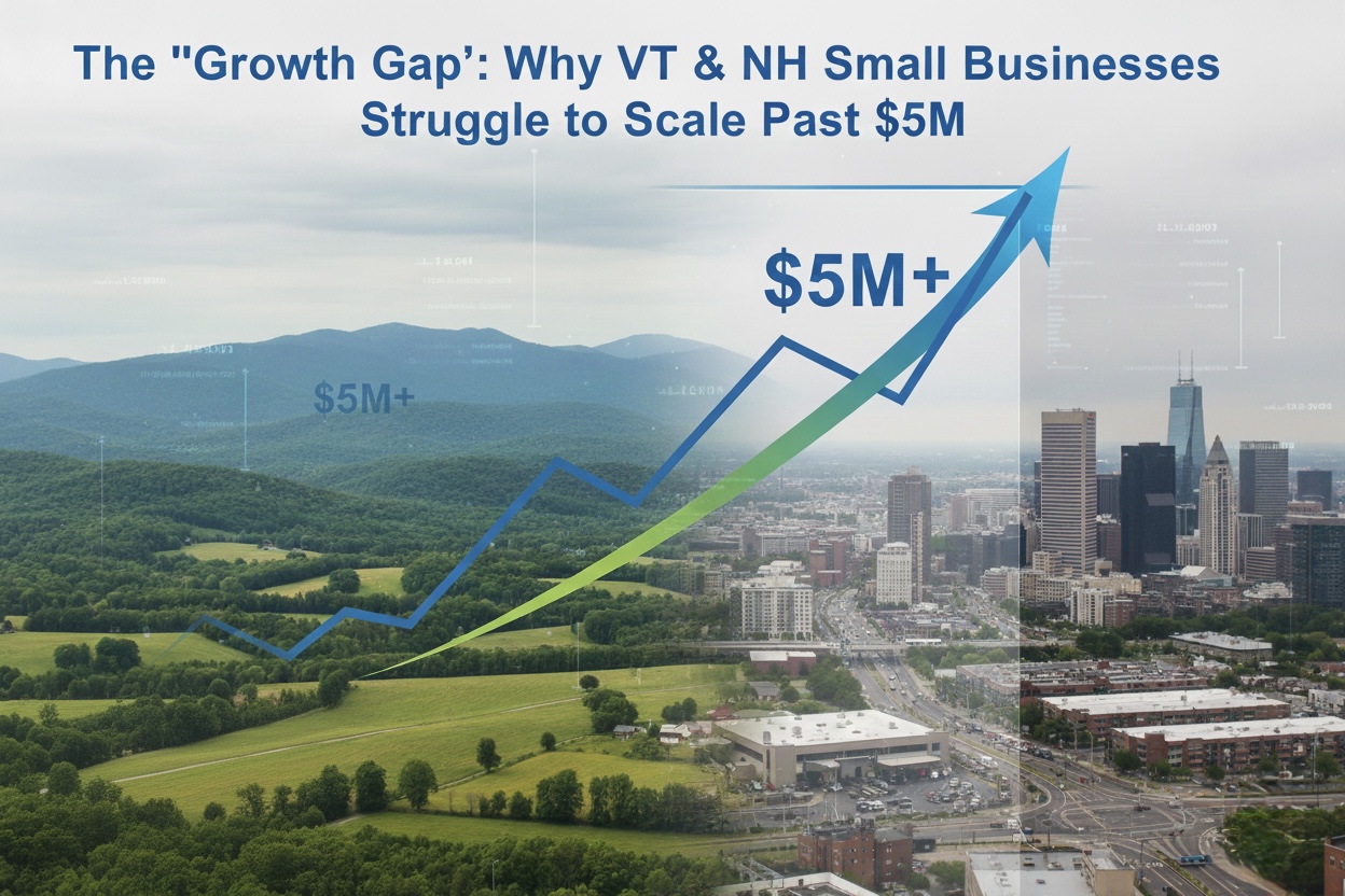 The "Growth Gap": Why VT & NH Small Businesses Struggle to Scale Past $5M?