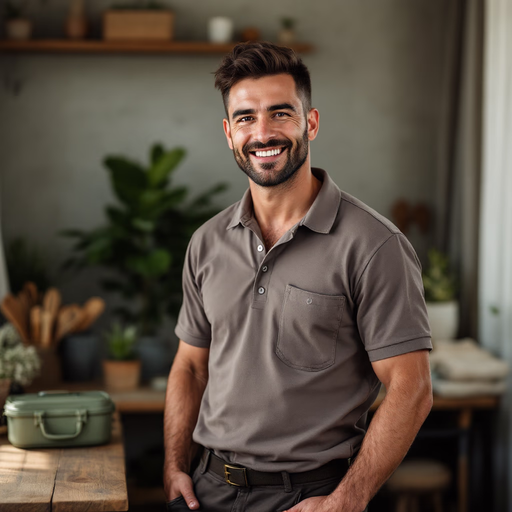 [team] image of individual team member (for a plumbing service)