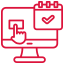Online booking desktop icon