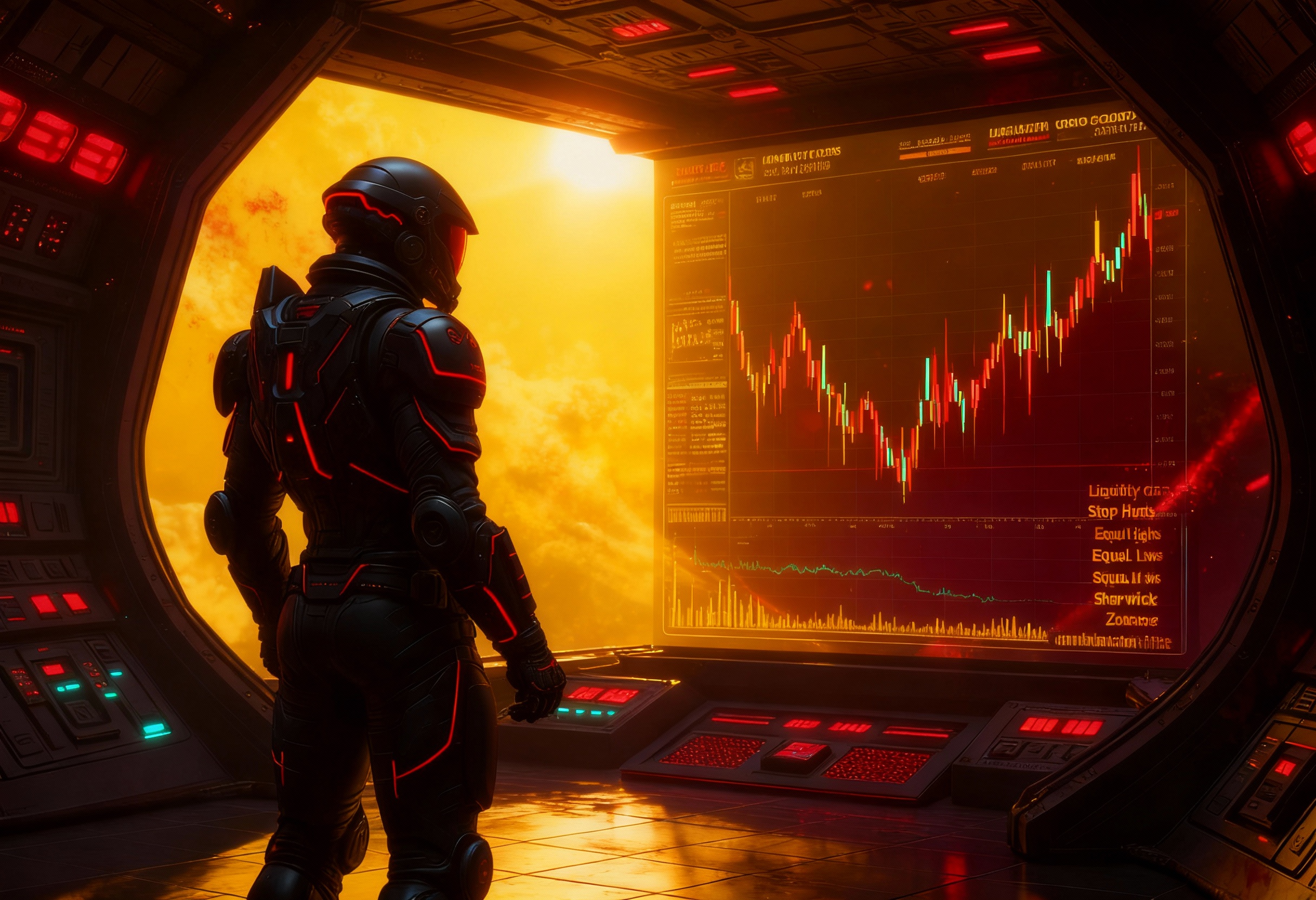 "Hanzo applying liquidity extraction strategies for precise Forex and Gold trade entries"