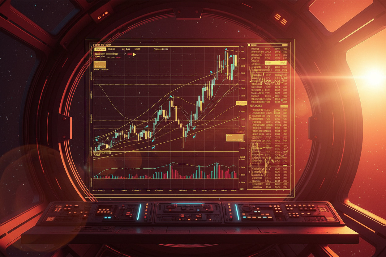 "Hanzo Market Engine mapping showing Forex and Gold market flow and key liquidity zones"