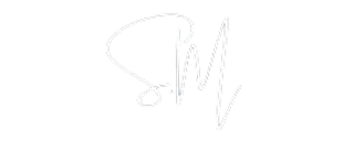 Signature manuscrite stylisée en blanc sur fond transparent.