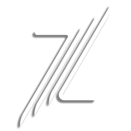 ArchiPrize logo, white letter Z made of diagonal stripes