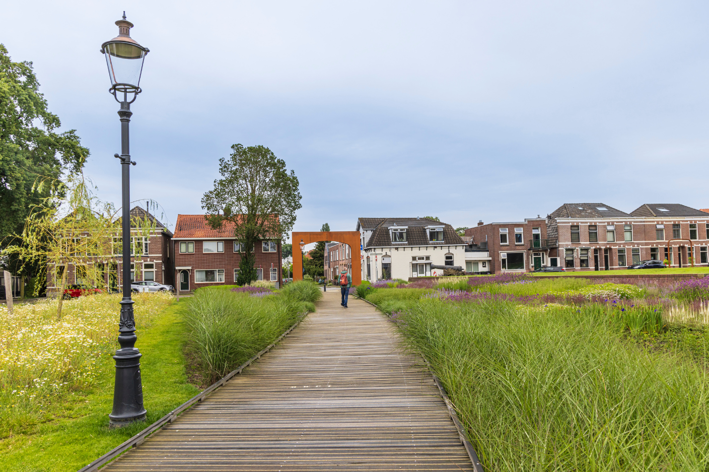 Een foto van de Nederlandse stad Coevorden