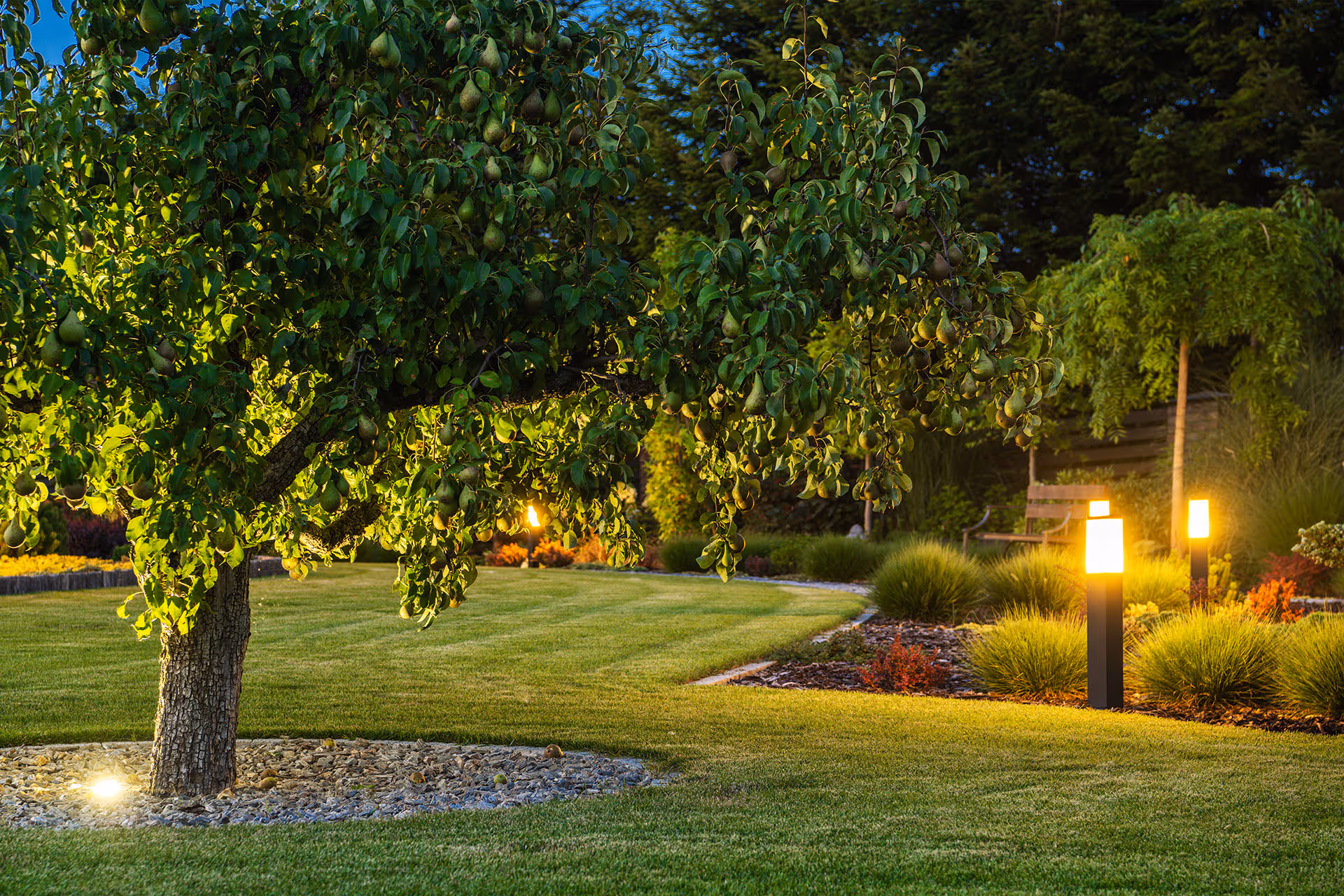 Outdoor lighting design near me in Brown County Wisconsin
