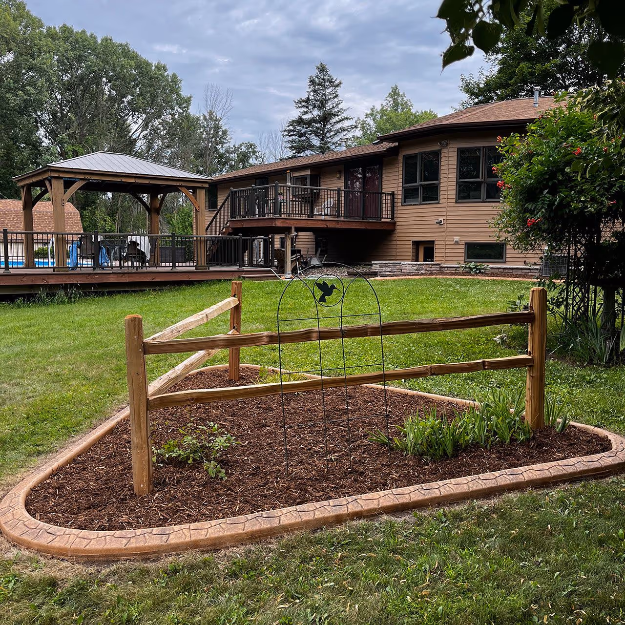 Landscape design and installation for homes and businesses