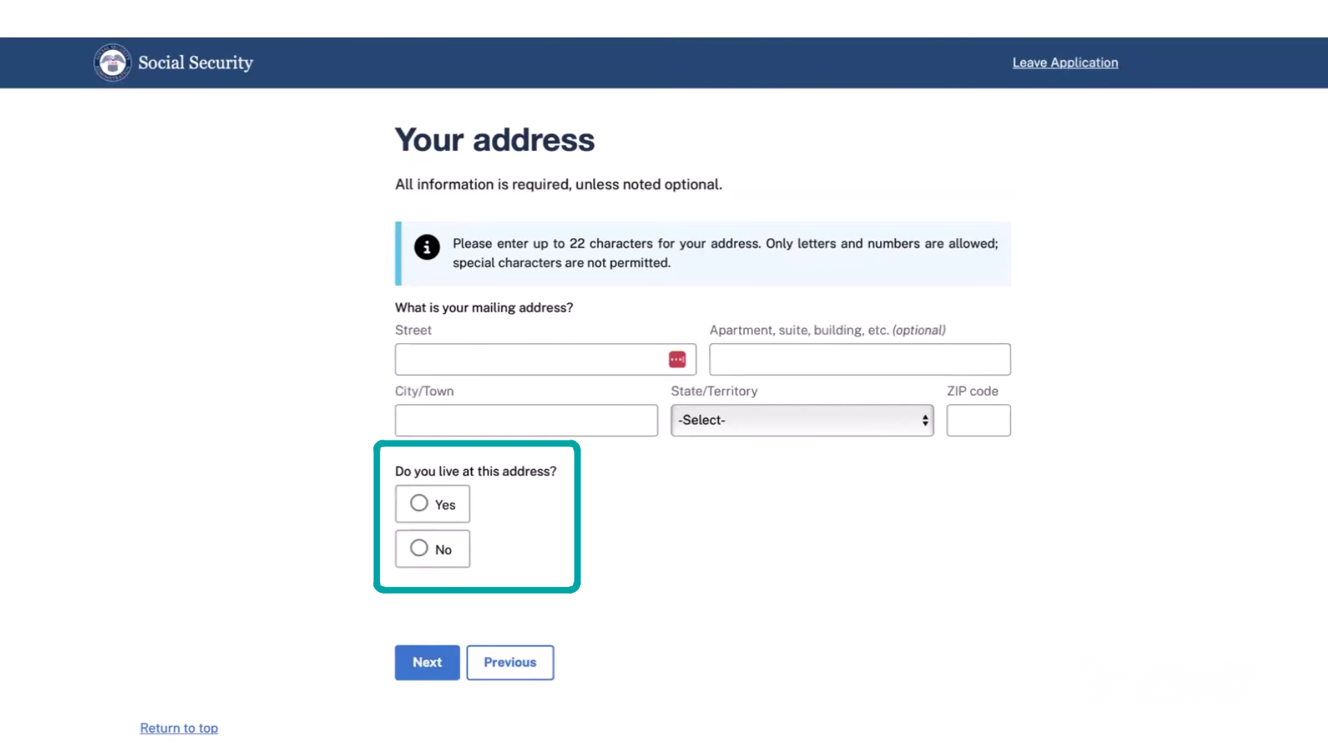 Medicare enrollment walkthrough — Step 11