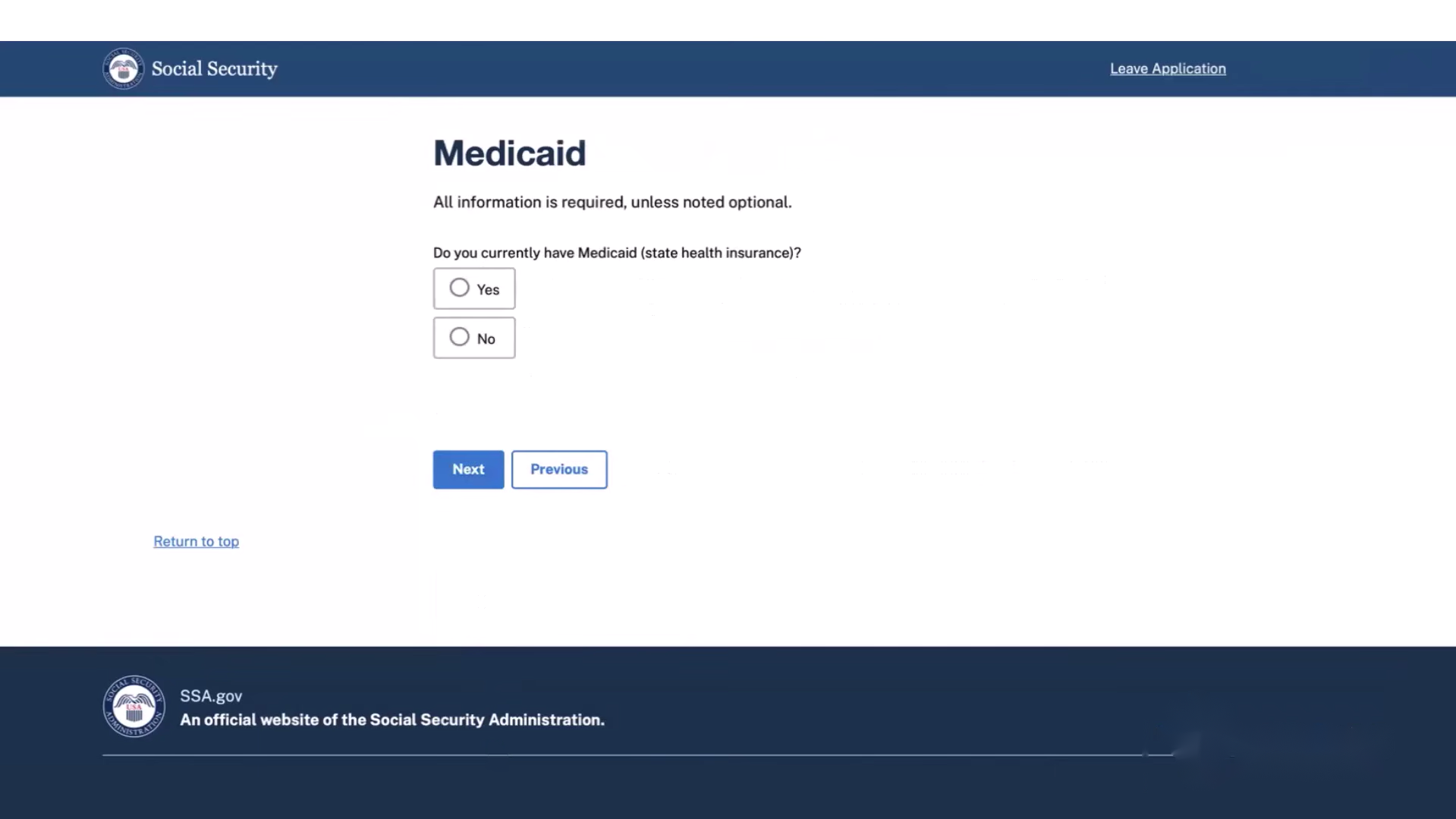 Medicare enrollment walkthrough — Step 15