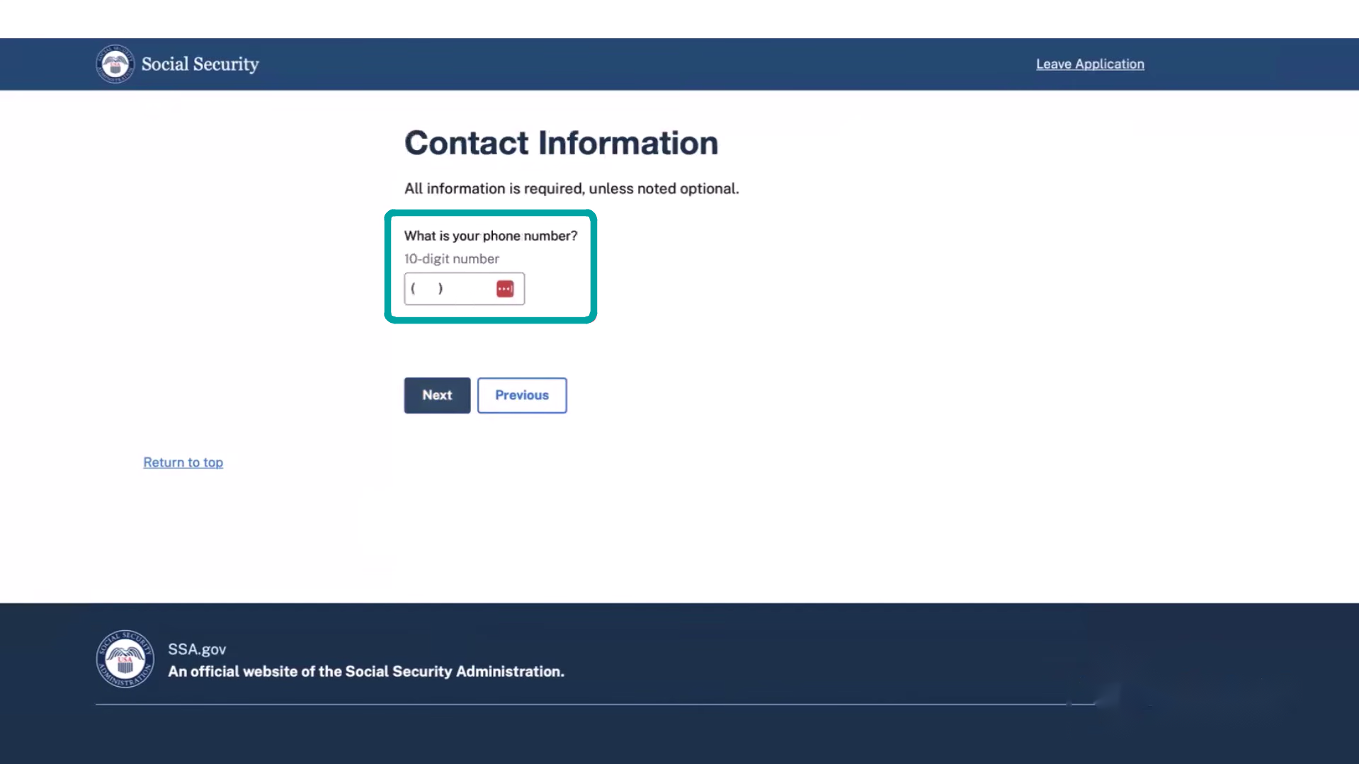 Medicare enrollment walkthrough — Step 13