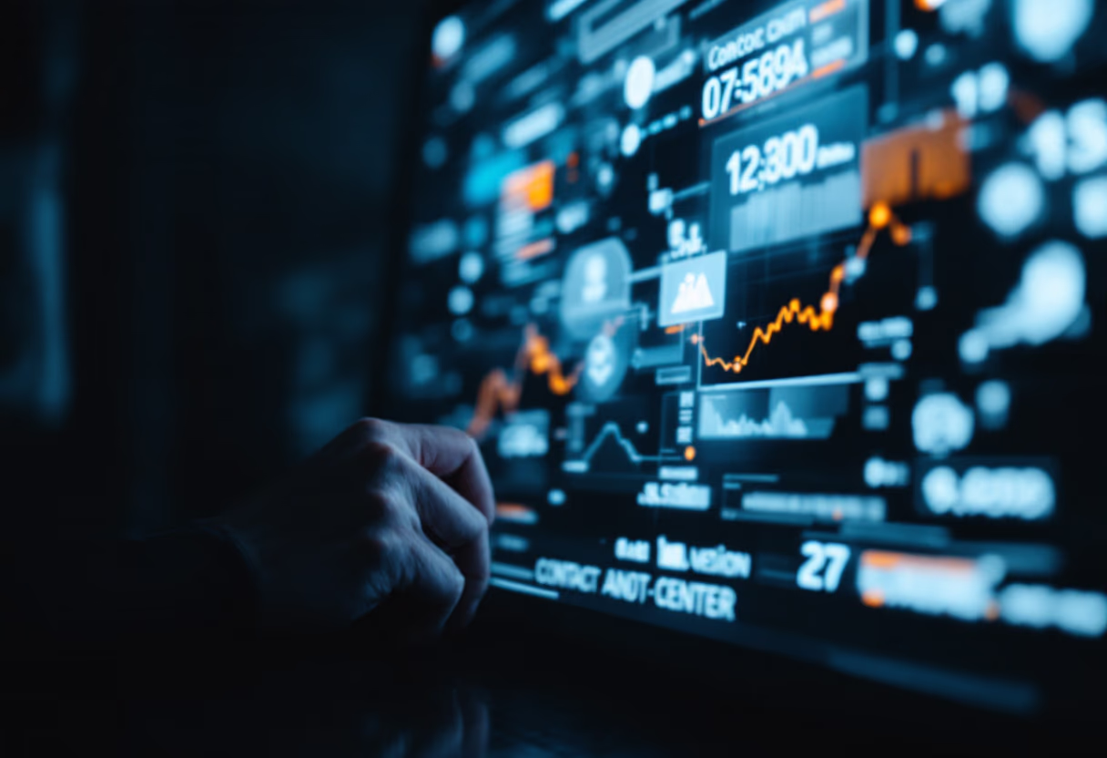 image of contact center for a blockchain and cryptocurrency