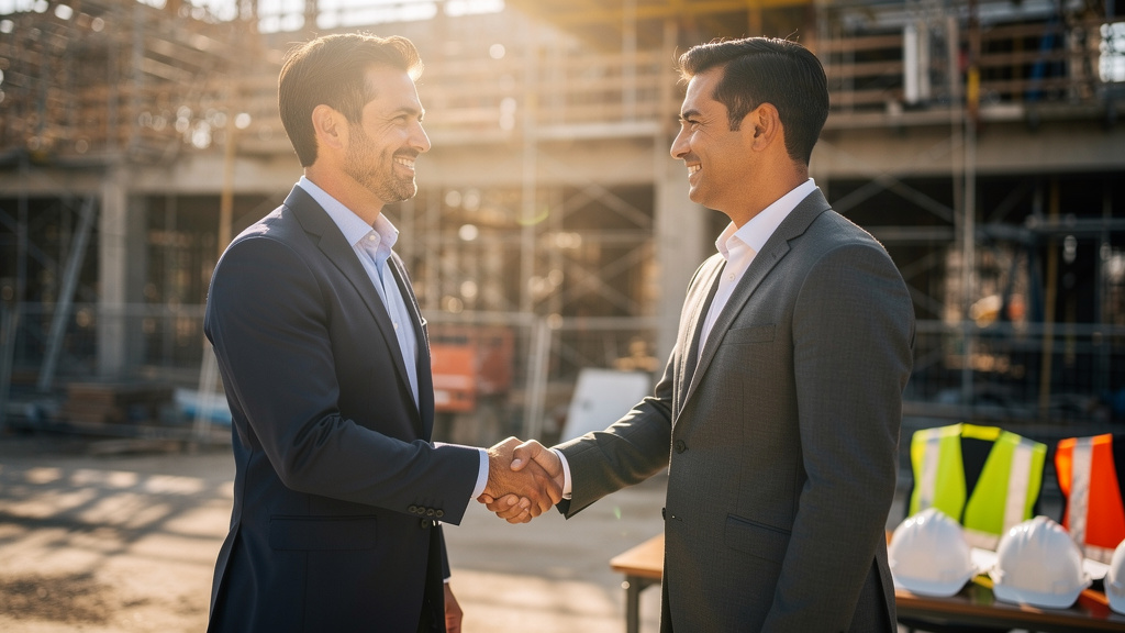 Professional networking and relationship building in construction industry