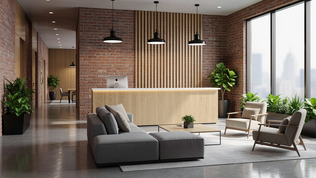 Modern AEC firm office showcasing employer brand