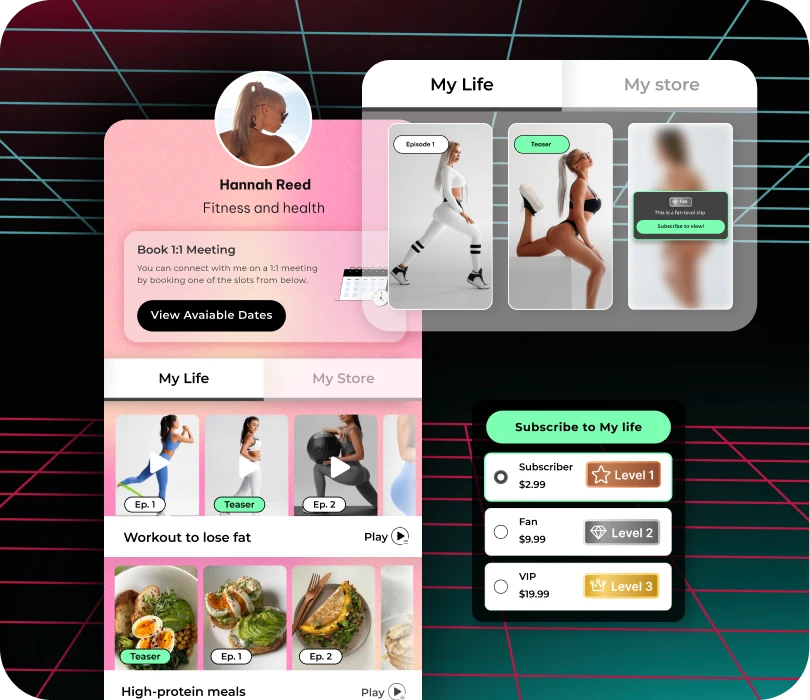 2. Use pop.store’s Subscription Gating to Monetize Smartly​