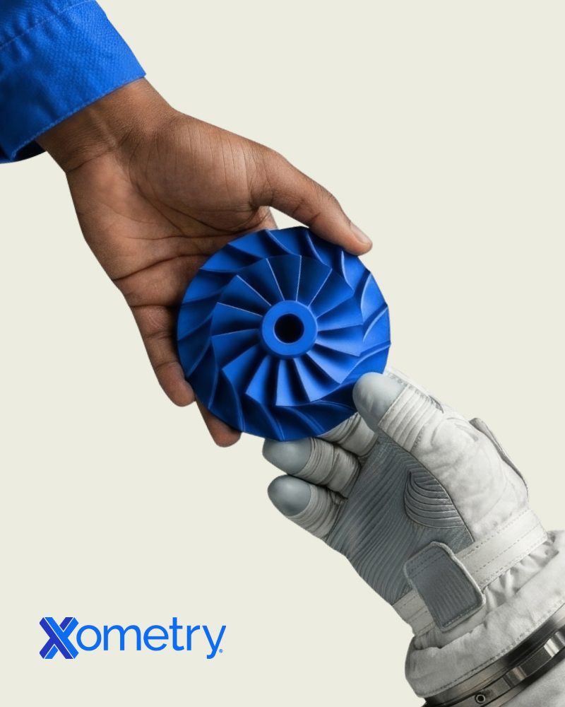 Xometry Hand off image