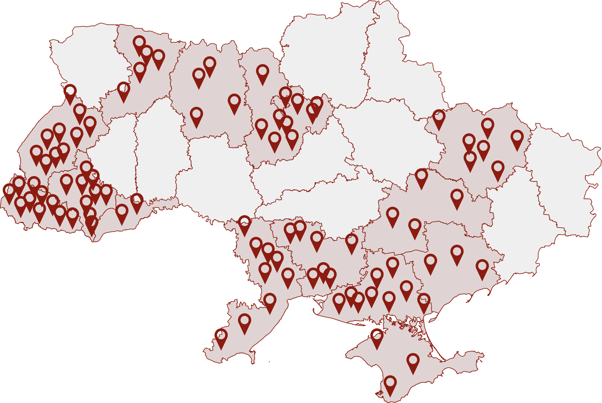 Мапа проектів
