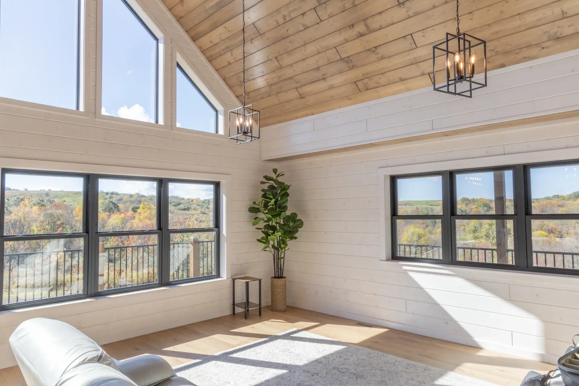 glacier modular home living room