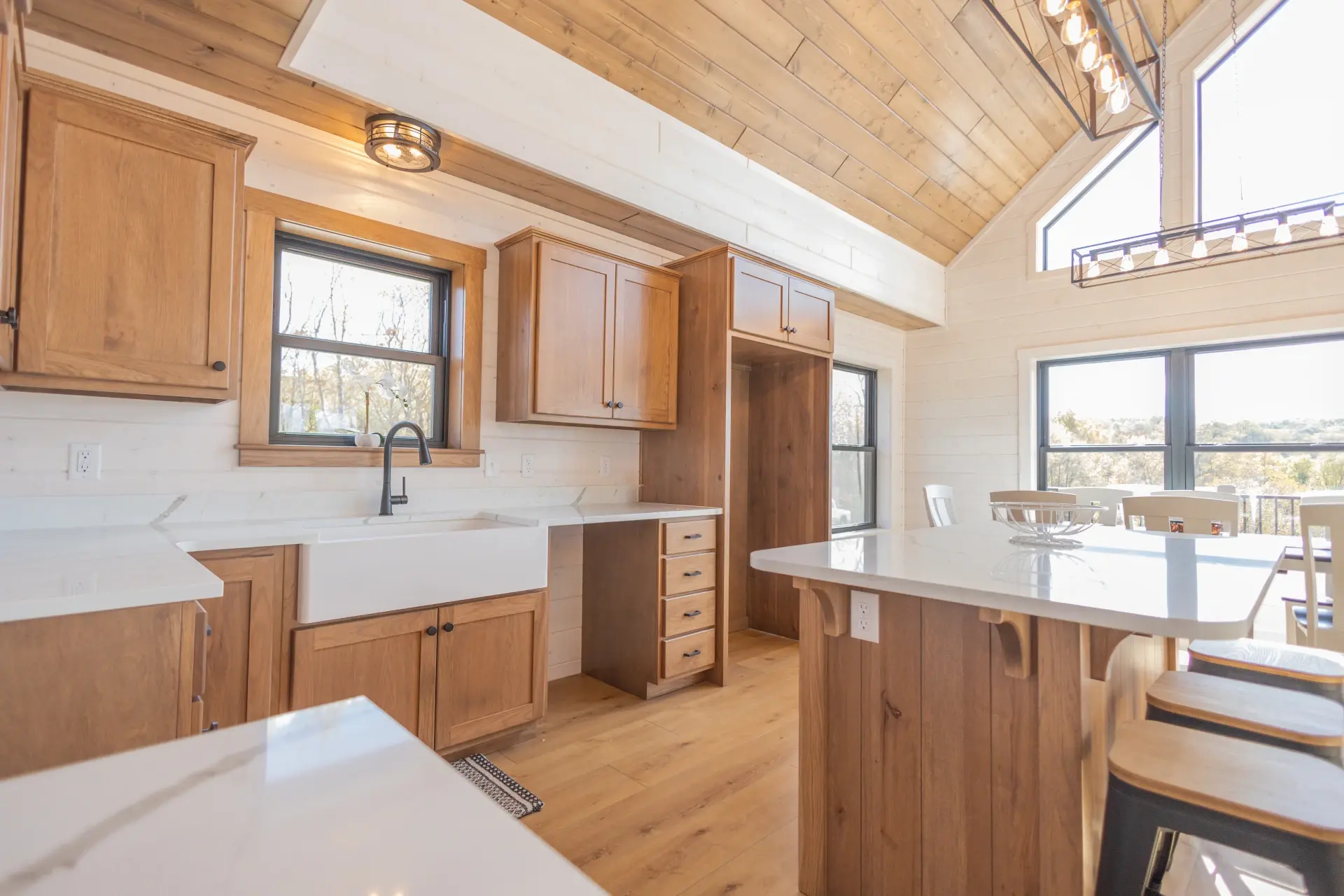 glacier modular home kitchen