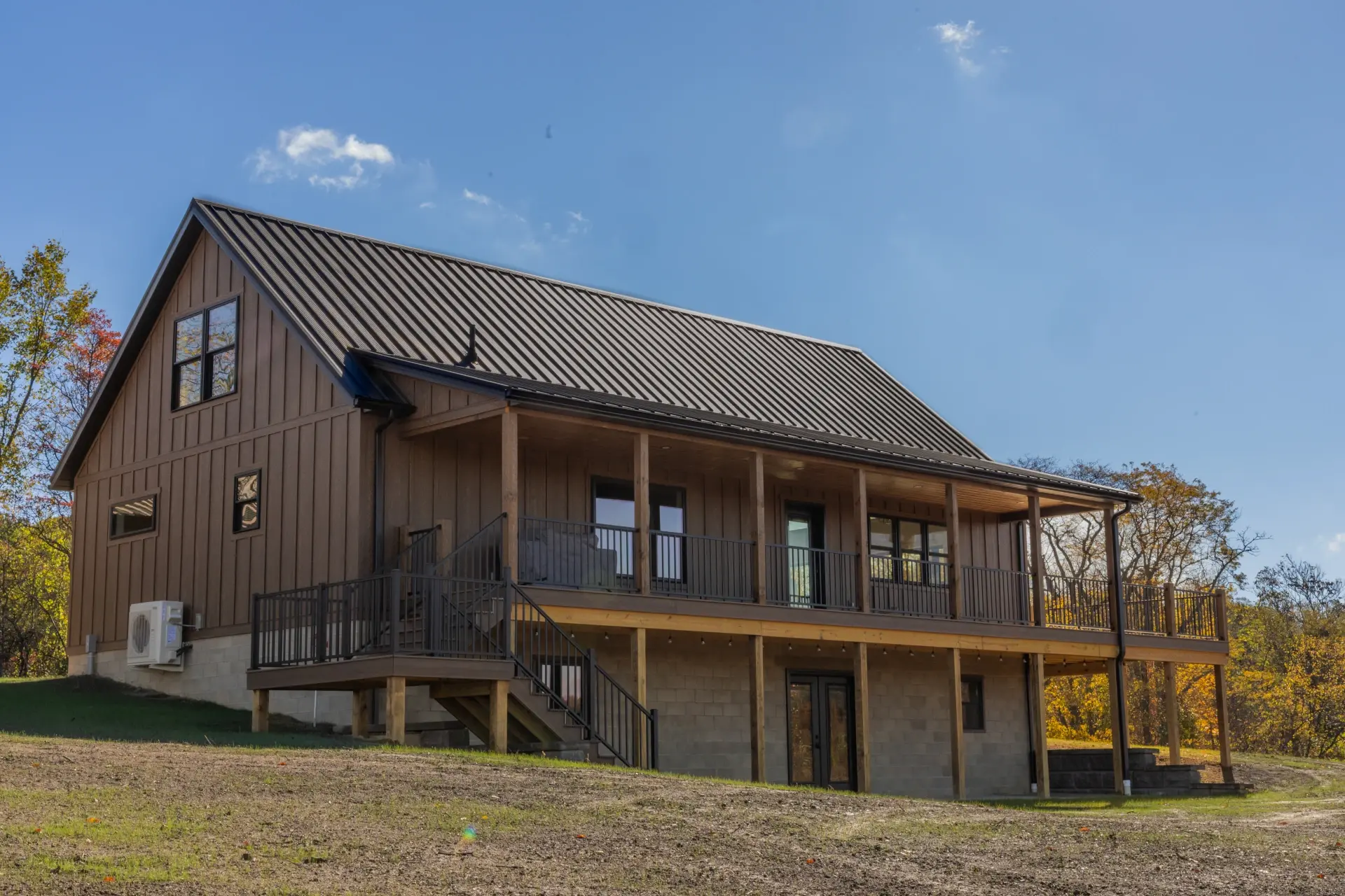 glacier modular home back deck 2