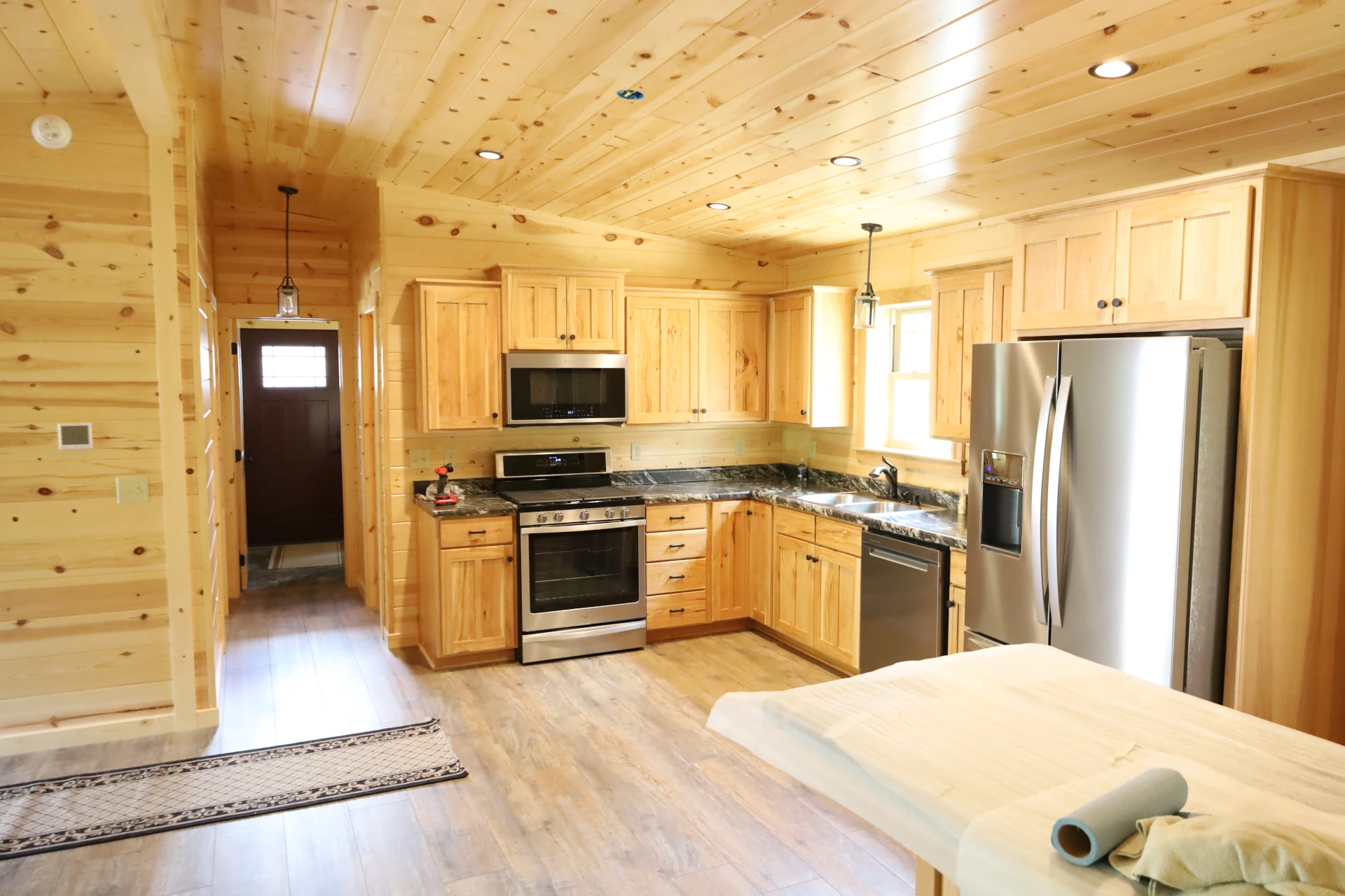 sunset ridge modular home kitchen