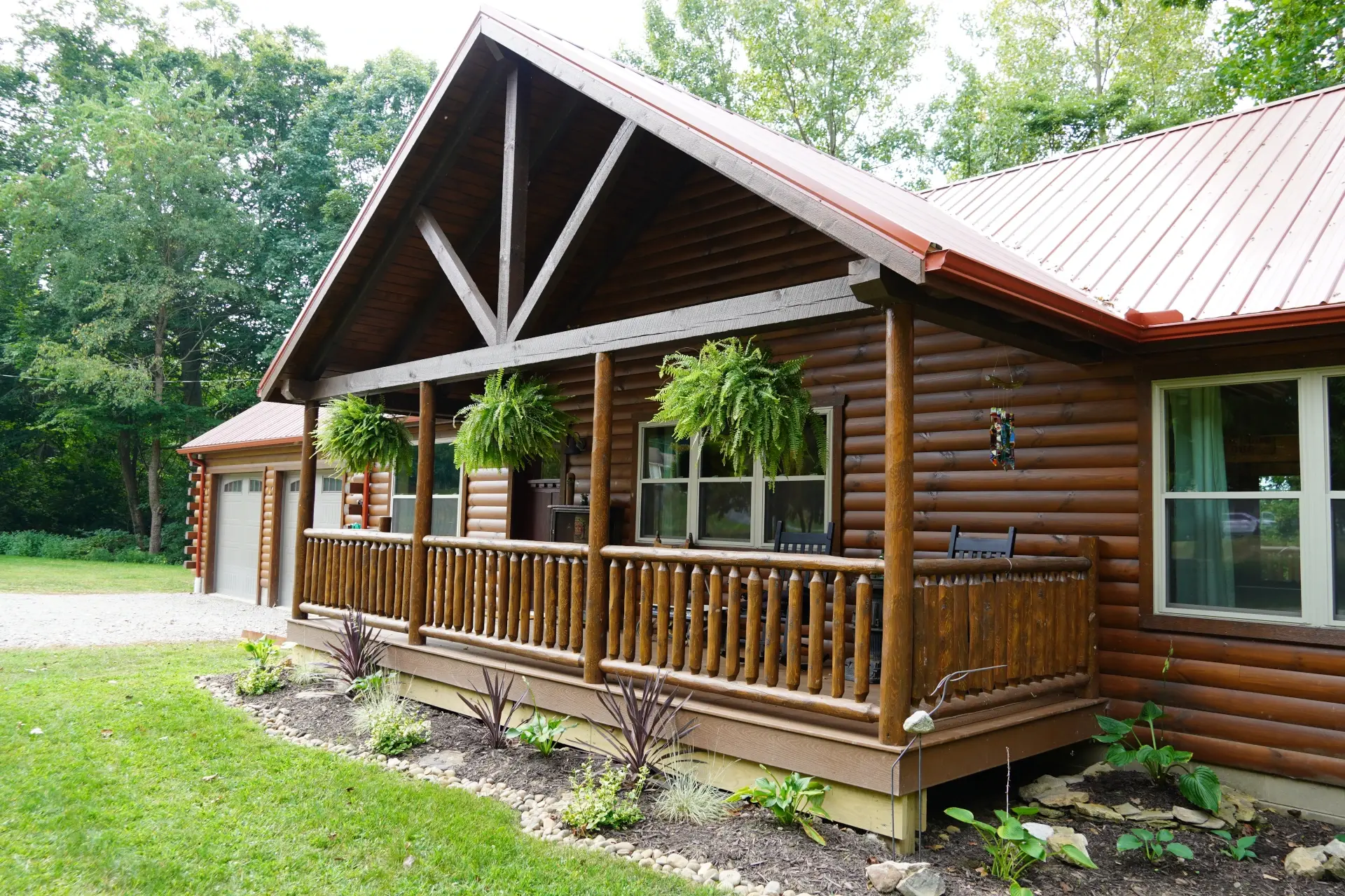 sunset ridge modular home front covered porch