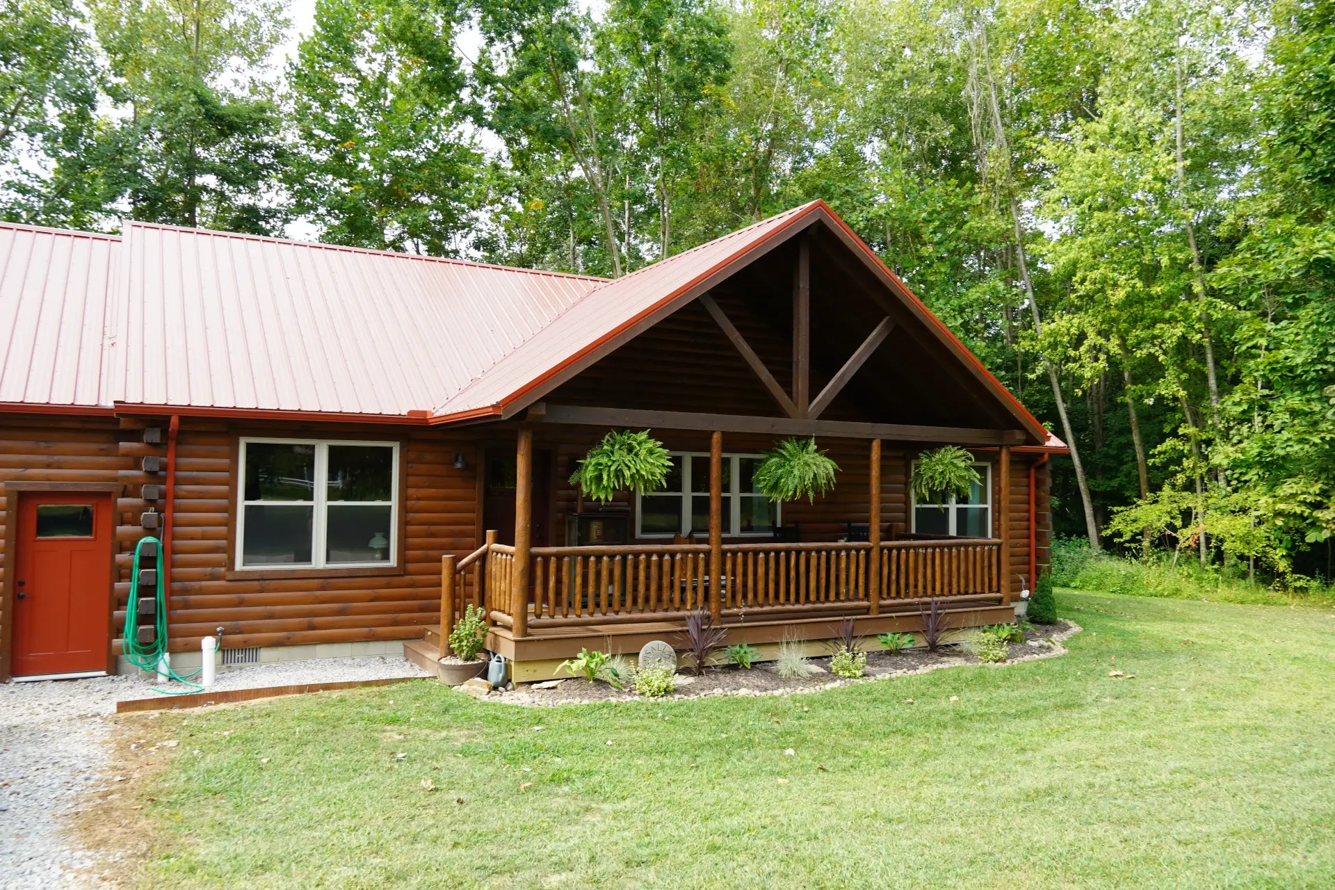 sunset ridge modular home front porch 2