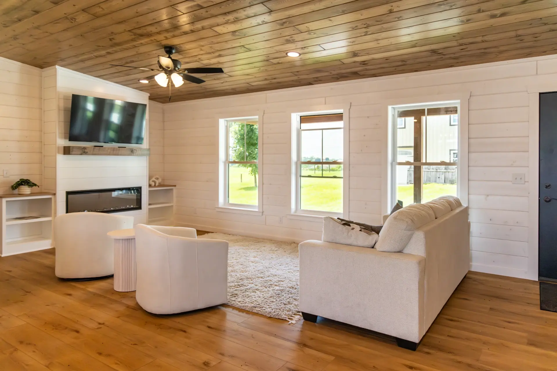 dogwood modular home living room windows