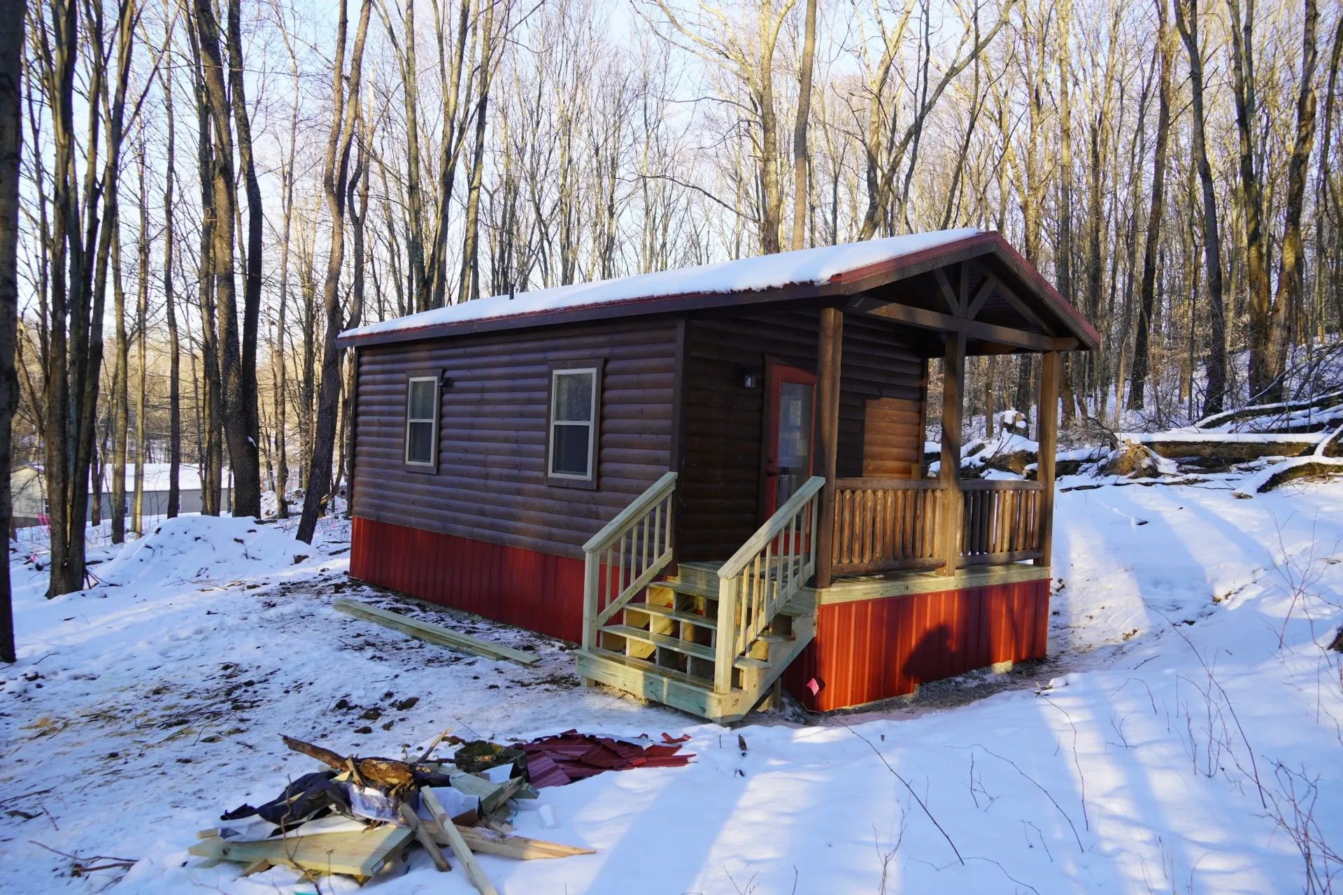 the alpine tiny home front 2