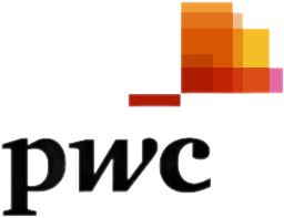 PwC company logo.