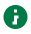 Green circular icon with a white lowercase letter i inside.