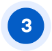 Blue circular icon with a white number 3 in the center.