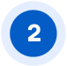 Blue circular icon with a white number 2 in the center.