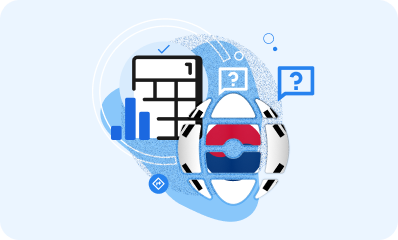 Illustration of a document with charts and a shield lock symbol surrounded by question marks, symbolizing data security or privacy in financial or tax context.
