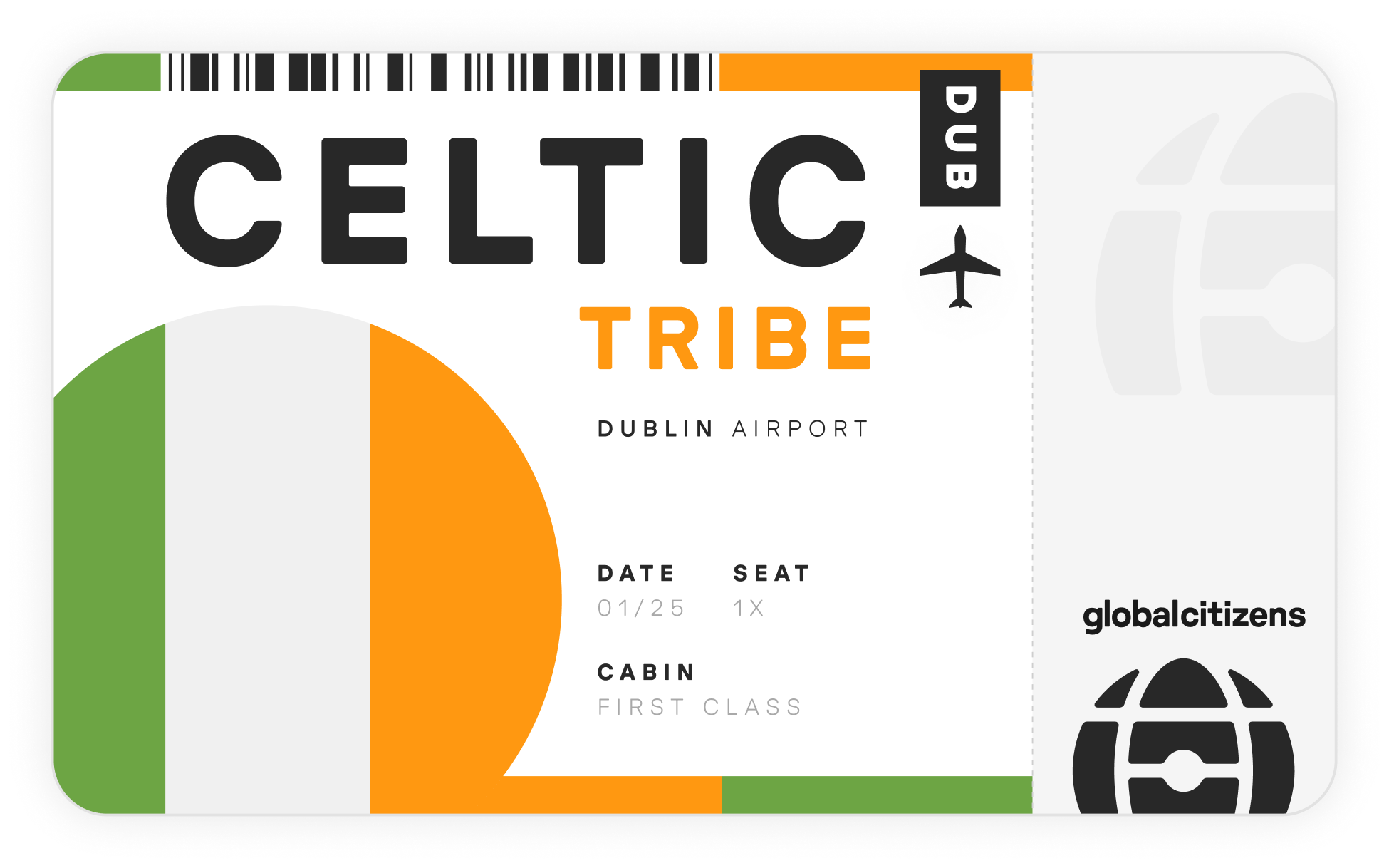 Celtic tribe card