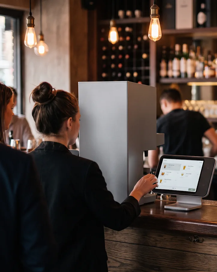 BIM-E autonomous beverage service robot