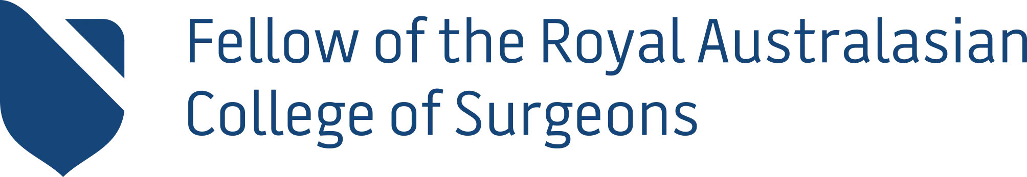 fellow of the royal australasian college of surgeons logo