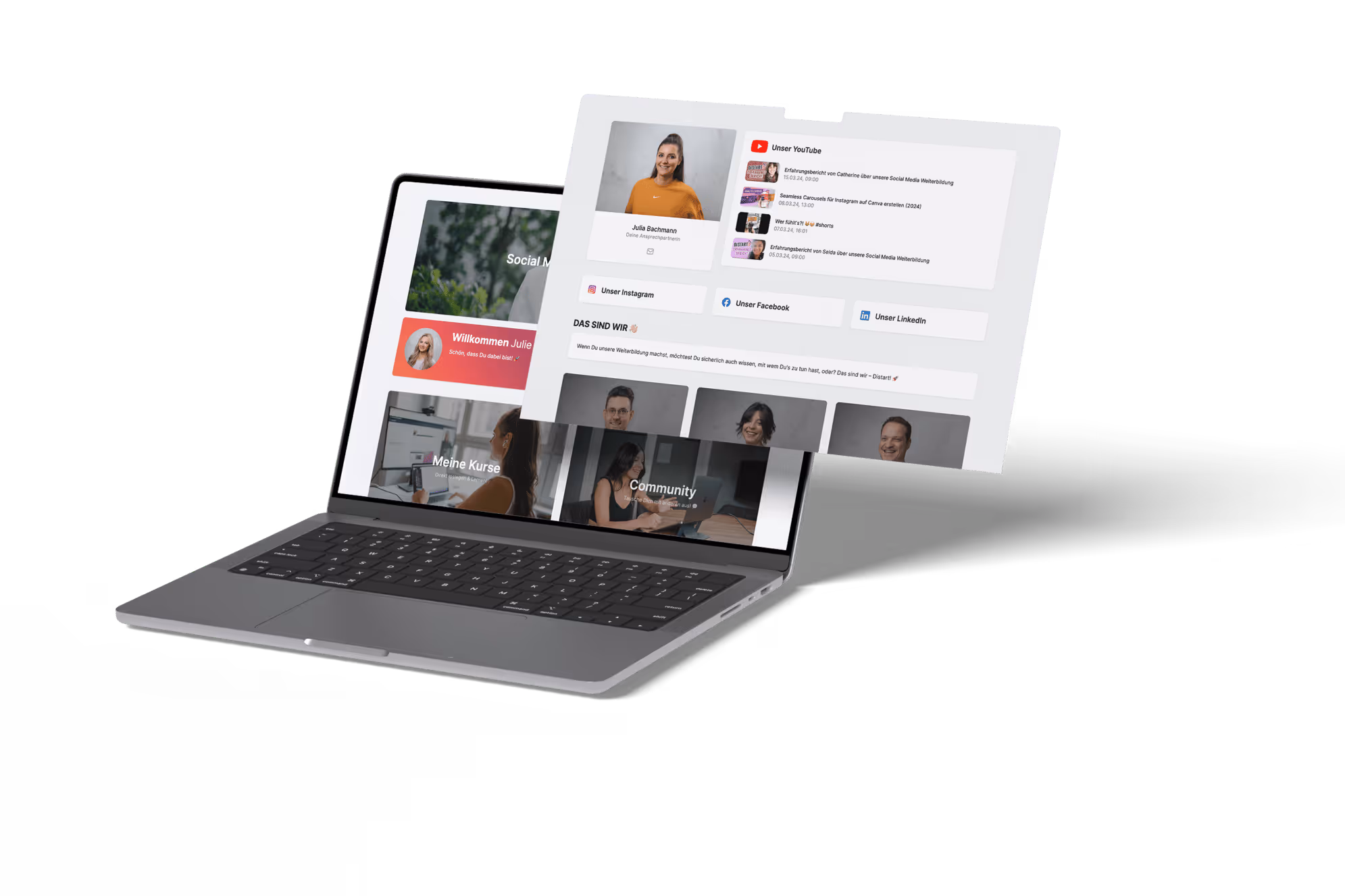 Beispiel für ein Content Hub