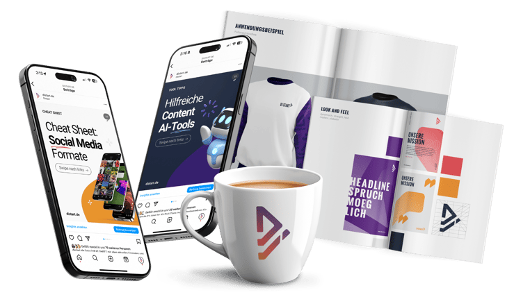 Distart Mockups