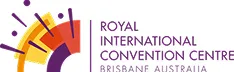 Logo of the Royal International Convention Centre in Brisbane, Australia.