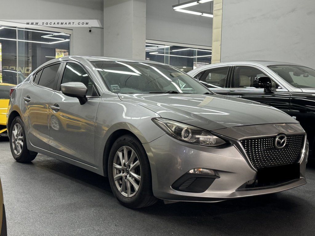 Mazda 3 1.5A Sunroof (New 5-yr COE)