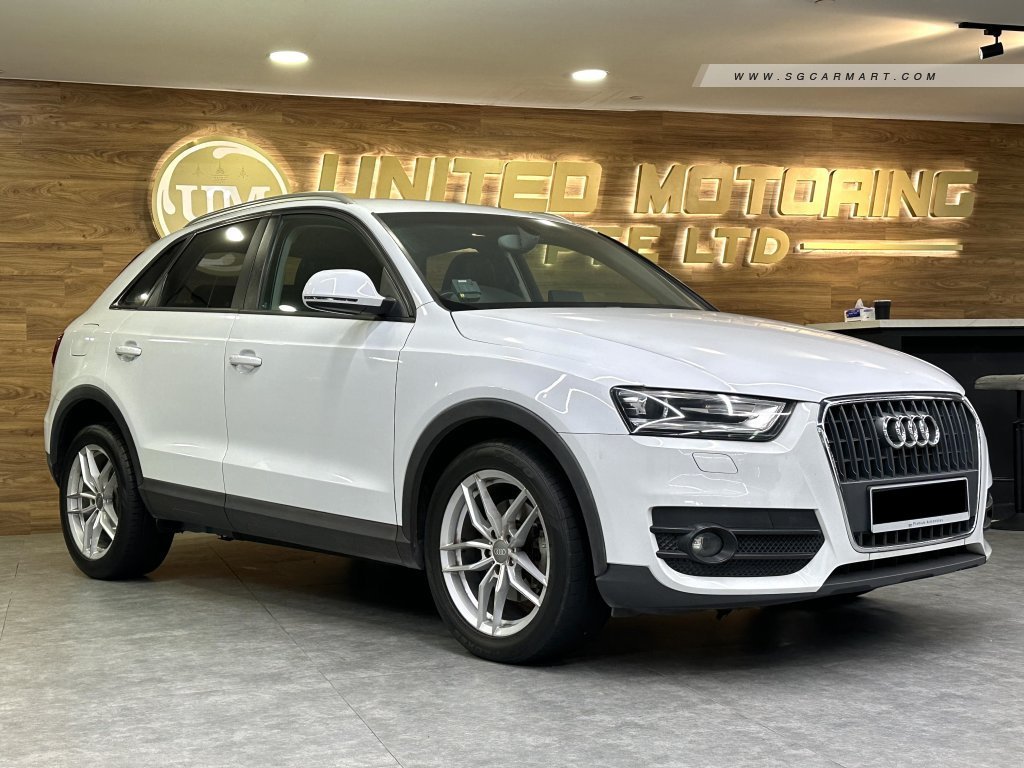 Audi Q3 1.4A TFSI S-tronic (New 10-yr COE)
