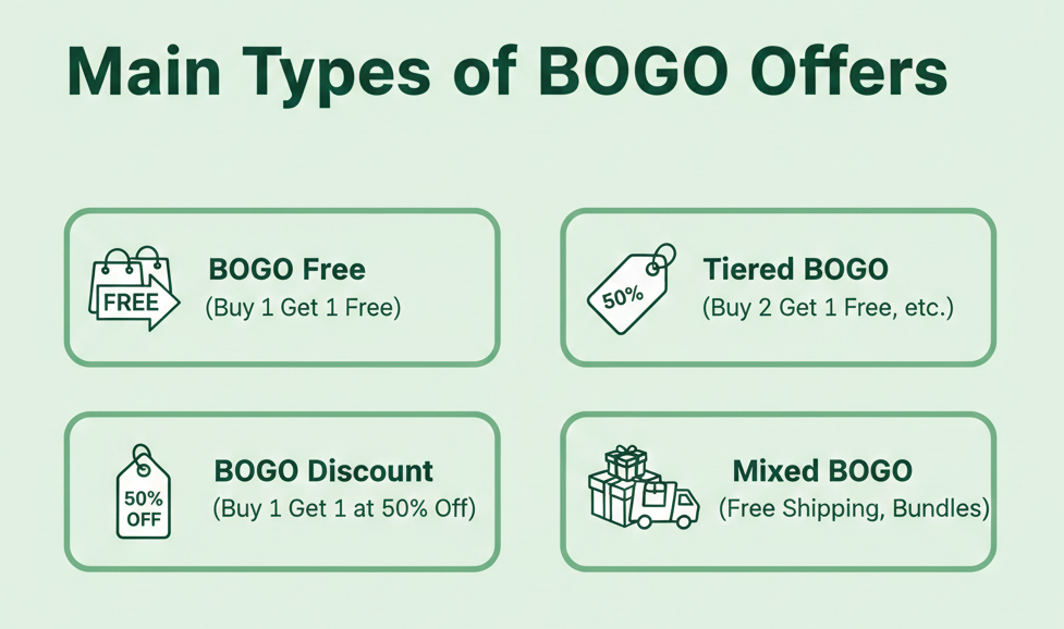 Main Types of BOGO Offers