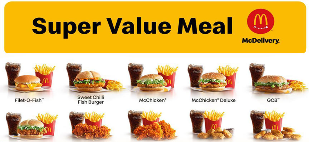 McDonald’s Value Meals