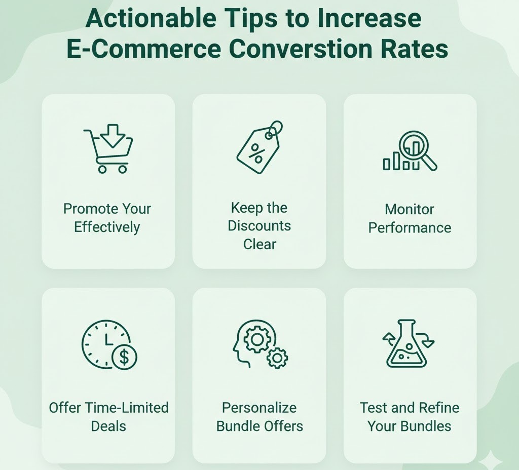 Actionable Tips to Increase E-Commerce Conversion Rates