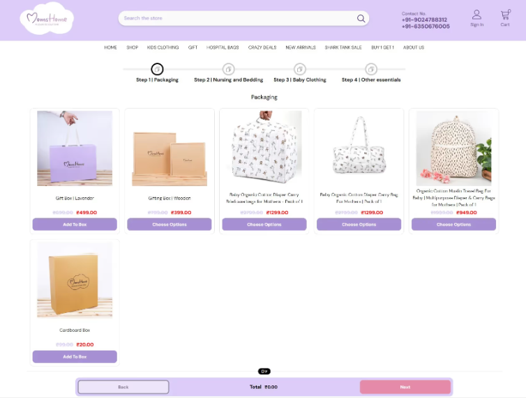 Moms Home - Build Your Own Gift Bundle