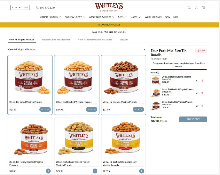 Whitley’s Peanut Factory