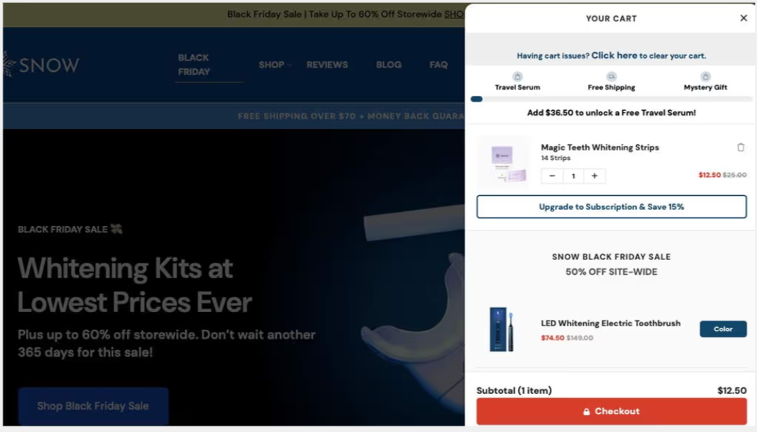 Snow - Cross-Selling Mastery