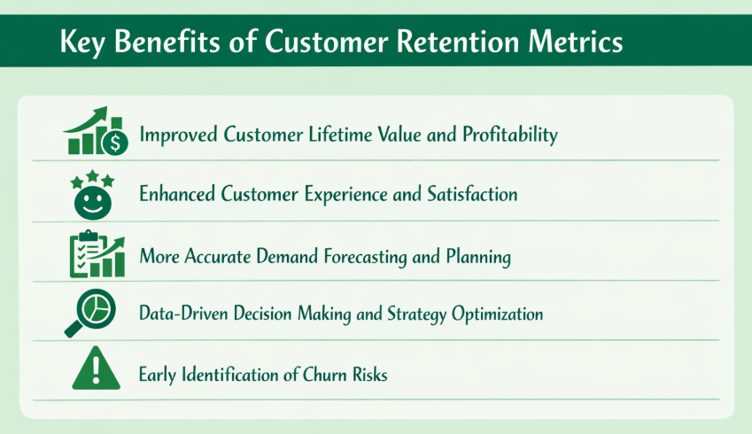 Key Benefits of Customer Retention Metrics
